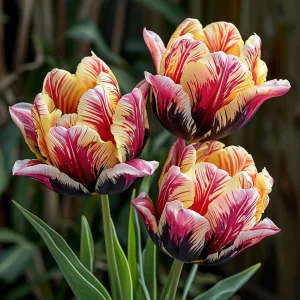 Тюльпан Роял Гарнит купить по цене от 425р. в интернет-магазине «Посадика» с доставкой почтой в в Кызыле и по всей России – [изображение №1].