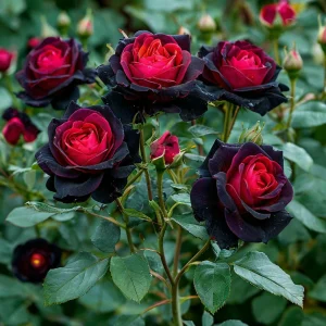 Роза Тень Феникса купить по цене от 402р. в интернет-магазине «Посадика» с доставкой почтой в в Кызыле и по всей России – [изображение №1].